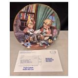 Danbury Mint M.J. Hummel "Budding Scholars"