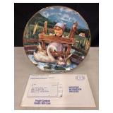 Danbury Mint "Feathered Friends" collector plate