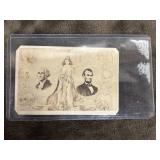 Antique "carte de visite" (CDV) photograph titled