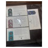 1999 Connecticut Statehood Quarter set in an