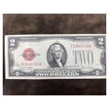 1928-G $2 Red Seal United States Note.