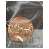 LHC 2009-D Lincoln Cent from the "Birth and