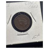 1863 "Thomas White" Civil War store card token