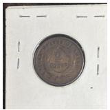 1864 United States Two-Cent Piece featuring a