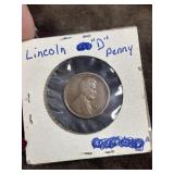 Lincoln Wheat Penny, 1922 D