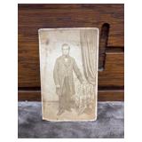 Victorian-era photograph, commonly known as a