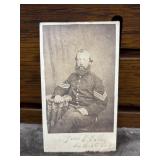 Portrait photograph from the Civil War era