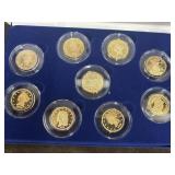 24kt Gold Plated Half Eagle Proof Tribute Replica