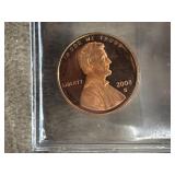 USA Lincoln Memorial Cent 2008-s proof. Ms-63