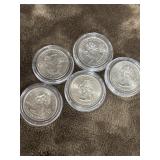 2000 State Quarters. South Carolina, Virginia,