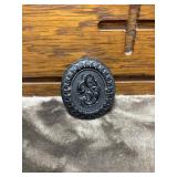 Antique oval "Union Case" made of gutta-percha.
