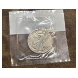 1942 Walking Liberty Half Dollar 90% Silver U.S.