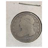 1829 Capped Bust Dime U.S. Coin 89.24% Silver