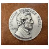 RARE .999 PURE SILVER 1970 Abraham Lincoln