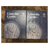 2 Lincoln Cents collection books. 1941-1974. Book