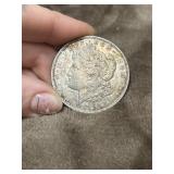 1921 United States Morgan Silver Dollar, 90%