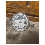 Abraham Lincoln 1967 Commemorative medallion.