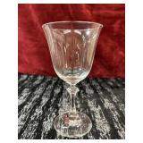 Set of 6 Rital Bavarian Crystal water  Goblets.