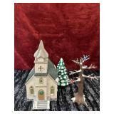 Department 56 Snow Village All Saints Church, a