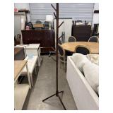 Dark Walnut Wooden Coat Tree