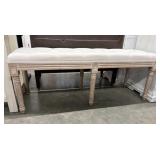 Vonluce French vintage Upholstered Bench
