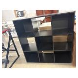 Mainstays 9-Cube Storage Organizer in Black