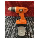 2 pc. Black & Decker cordless drill and 18v