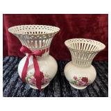 2 pc. Formalities Bauum Bros vases.