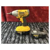 Dewalt 18 volt  impact driver and battery.