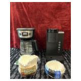 2 coffee makers  Mr. Coffee and Keurig.