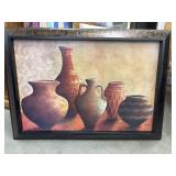 Framed canvas art print by Kristy Goggio.