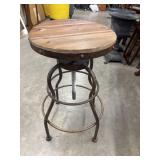 BOKKOLIK industrial-style bar stool