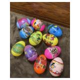 Easter eggs with Vintage cartoon scenes and more
