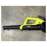 RYOBI ONE 18v CORDLESS BLOWER W/BATTERY