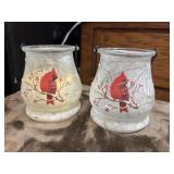 Stony Creek lighted glass jars