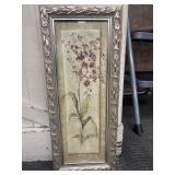 Cheri Blum "Orchid Panel" framed print