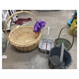 Bundle of baskets.