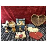 Bundle of handmade country decor items