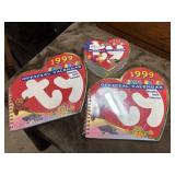 1999 Beabie Babies Official calendars.