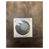 1867 USA Union Shield Nickel. No rays.