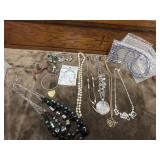 Womenï¿½s costume jewelry.