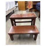 Niagara Furniture Mahogany Bed Side Step