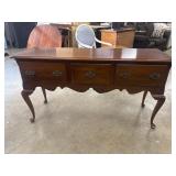 Vintage Queen Anne style cherry buffet