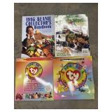 4 Ty Beanie Babies Books.