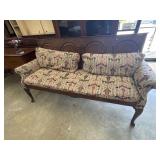 Vintage tapestry sofa.