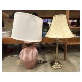 2 Table Lamps.