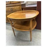 Lane Acclaim round side table features signature