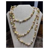 Multi-color Honora freshwater pearl necklace.