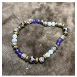 Bohemian-style stretch bracelet