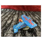 Vintage MS-011 tin litho wind-up "Training Plane"